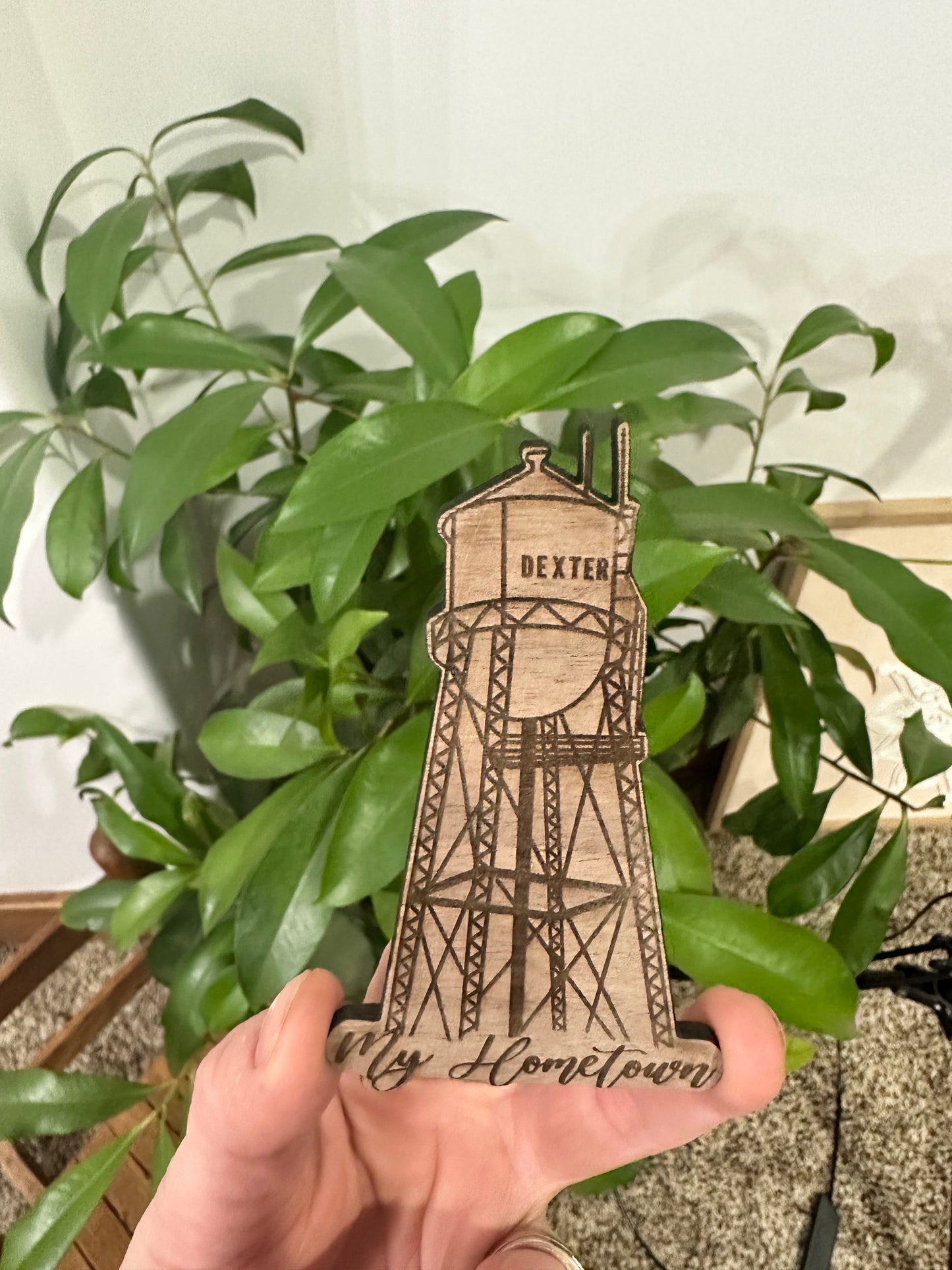 “My Hometown” Custom Water Tower Magnet