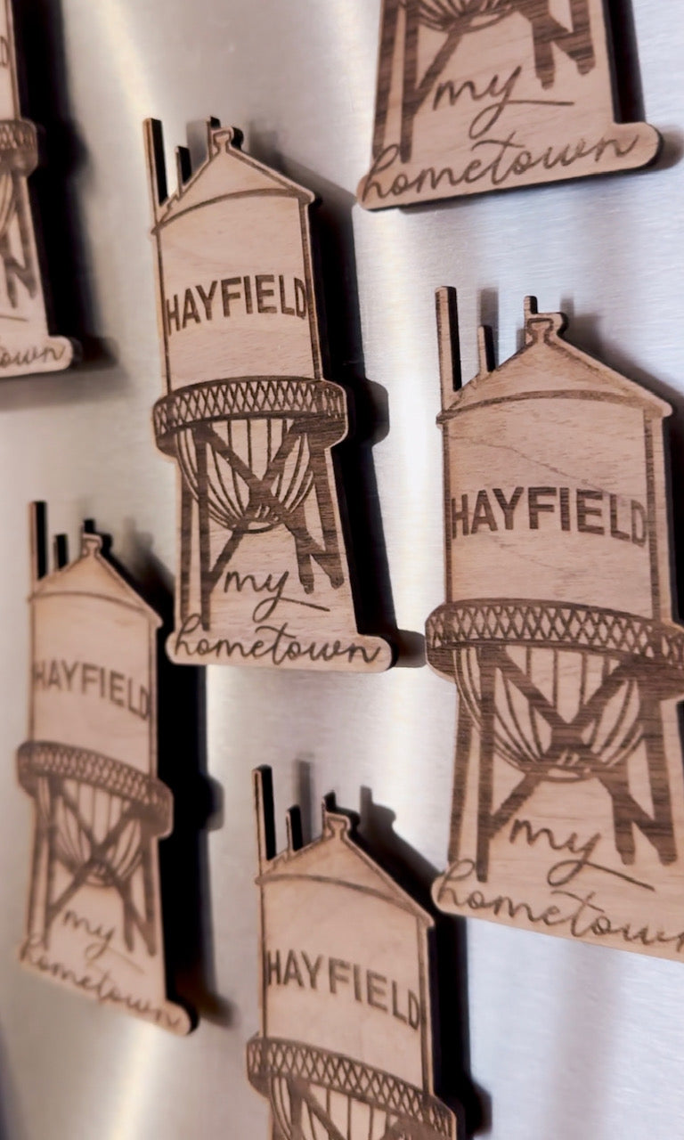 “My Hometown” Custom Water Tower Magnet